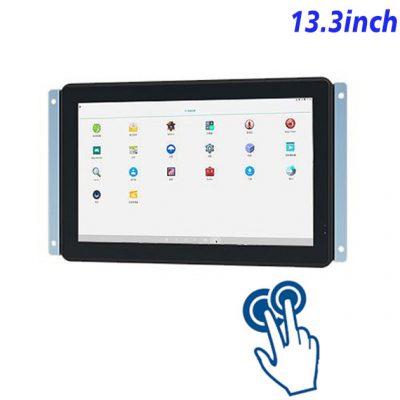 13.3 inch open frame industrial grade Android touch LCD Display