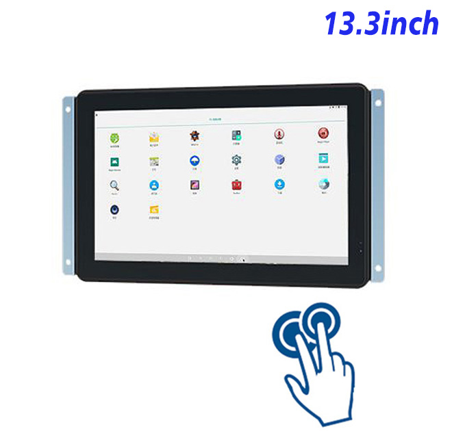 13.3 inch open frame industrial grade Android touch LCD Display