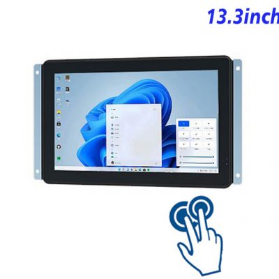 13.3 inch open frame industrial grade computer touch screen