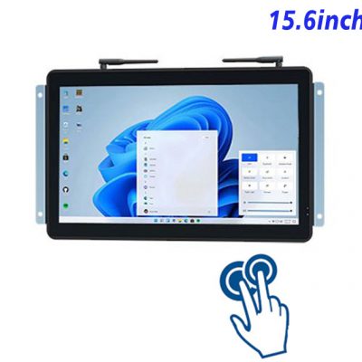 15.6 inch open frame industrial grade computer touch screen