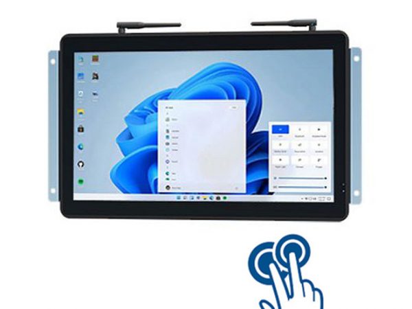 15.6 inch open frame industrial grade computer touch screen