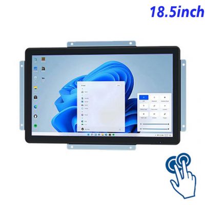 18.5 inch open frame industrial grade computer touch screen