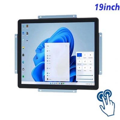 19 inch Flush mount industrial grade computer touch screen