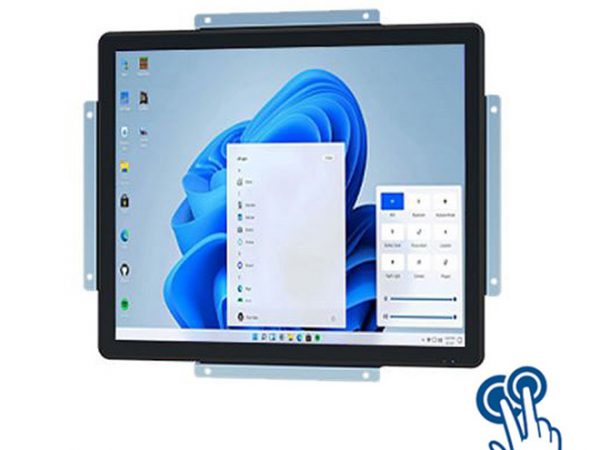 19 inch Flush mount industrial grade computer touch screen