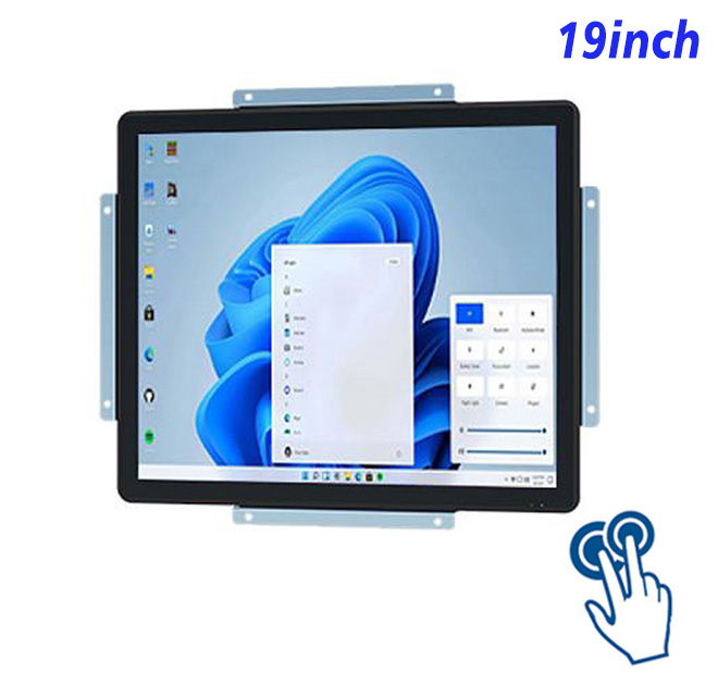 19 inch Flush mount industrial grade computer touch screen