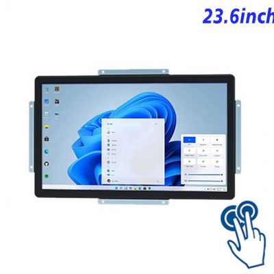 23.6 inch Flush mount industrial grade computer touch screen