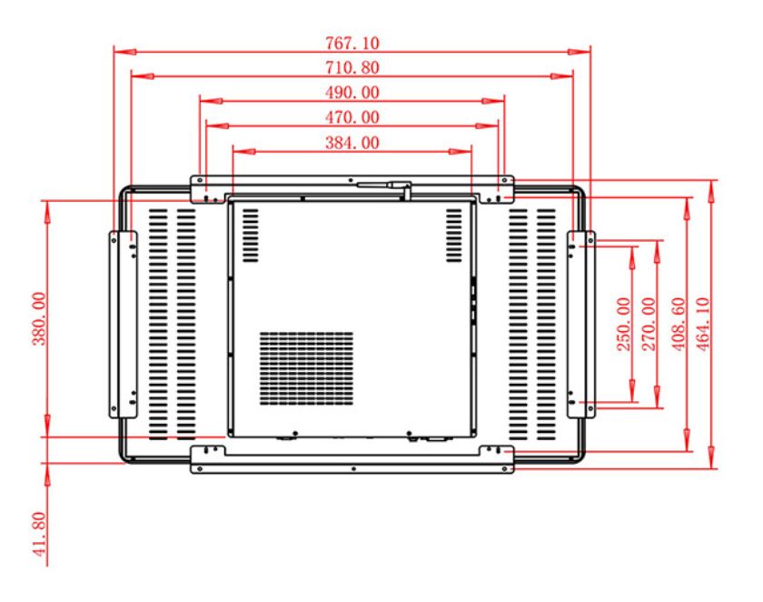 32 inch Embedded computer touch screen factory