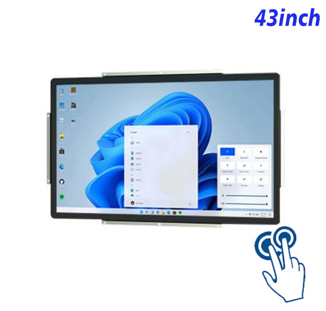 43 inch open frame industrial grade computer touch screen