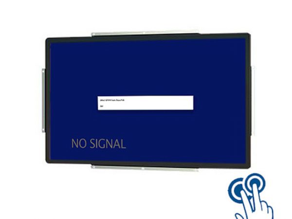 Flush mount industrial grade PCAP Touchscreen lcd monitor