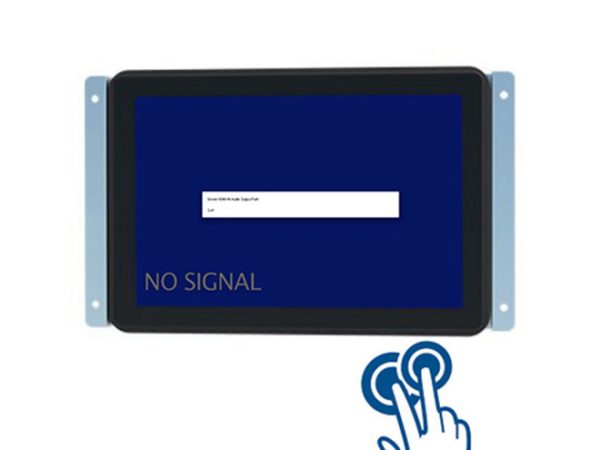 Flush mount industrial grade PCAP Touchscreen lcd monitor