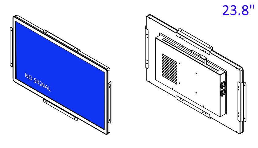 inch Embedded lcd monitor