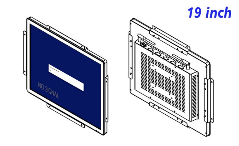 inch Flush mount lcd monitor