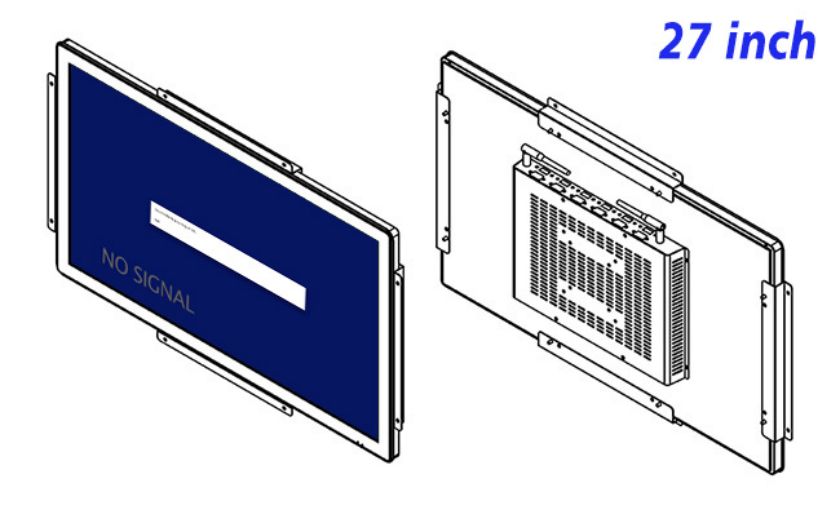 inch Flush mount lcd monitor