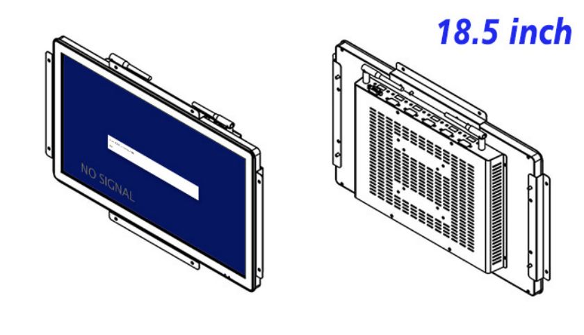 inch open frame industrial grade lcd monitor