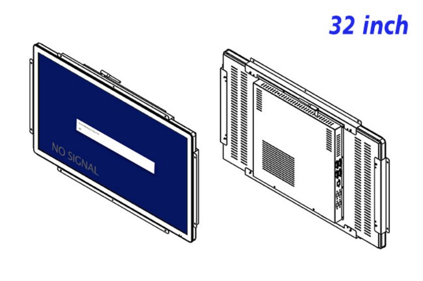 inch open frame lcd monitor factory