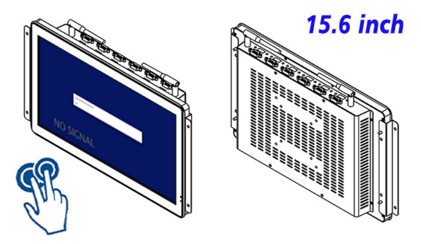 industrial grade Embedded PCAP Touch lcd monitor factory