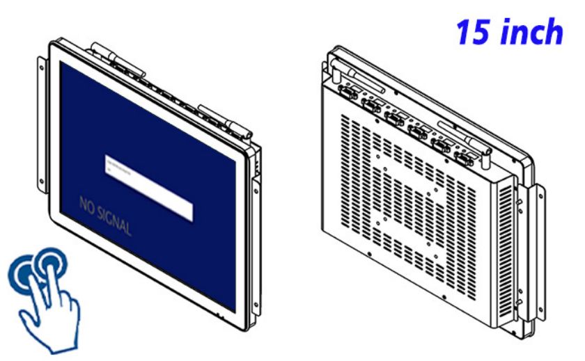 industrial grade open frame PCAP Touch lcd monitor price