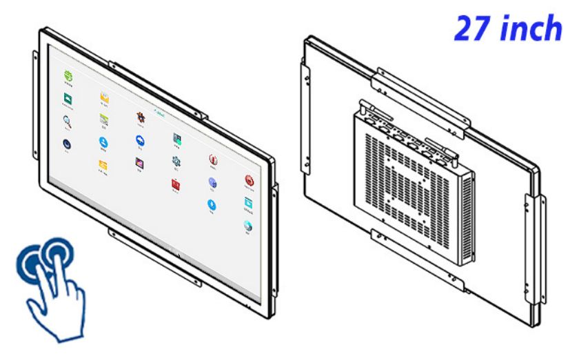 open frame Android touch LCD Display factory