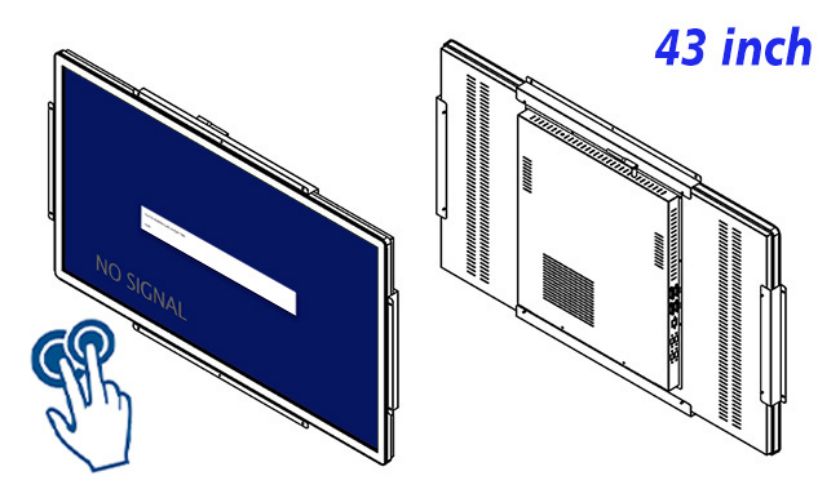 open frame industrial grade PCAP Touchscreen lcd monitor