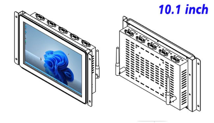 10.1 inch open frame computer screen