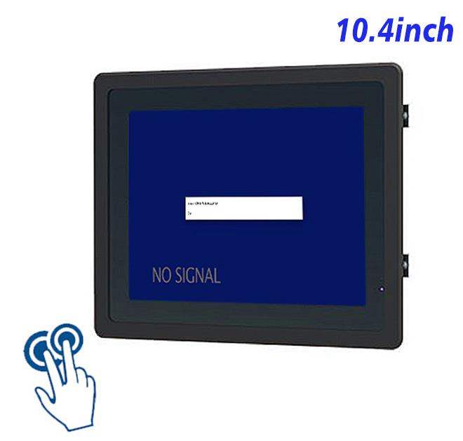 10.4 inch open frame industrial grade PCAP touch lcd monitor