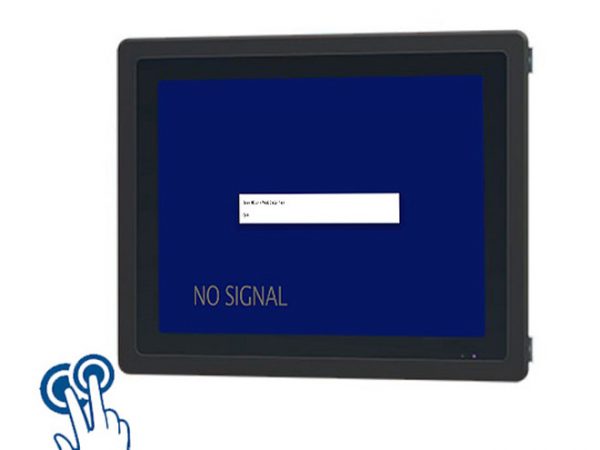 12.1 inch Flush mount PCAP touch lcd monitor