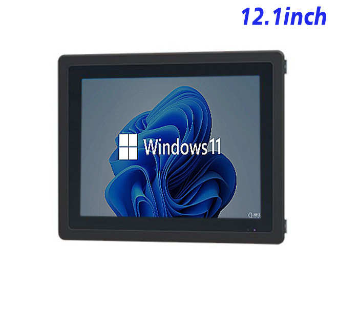 12.1 inch Flush mount industrial grade computer screen