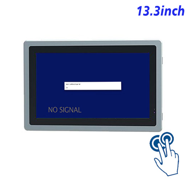 13.3 inch Flush mount PCAP touch lcd monitor