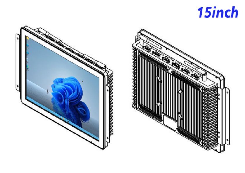 15 inch Embedded computer screen cost