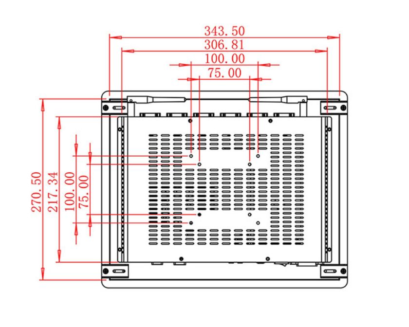 15 inch open frame computer touch screen factory