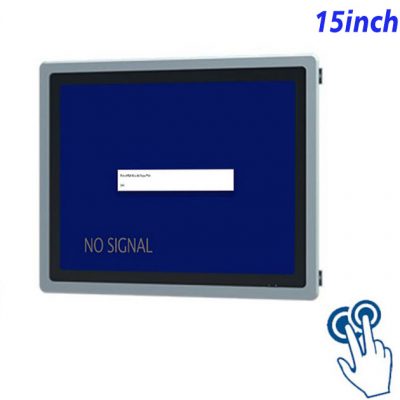 15 inch open frame industrial grade PCAP Touchscreen lcd monitor