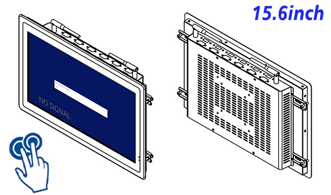 15.6 inch Embedded PCAP touch lcd monitor price