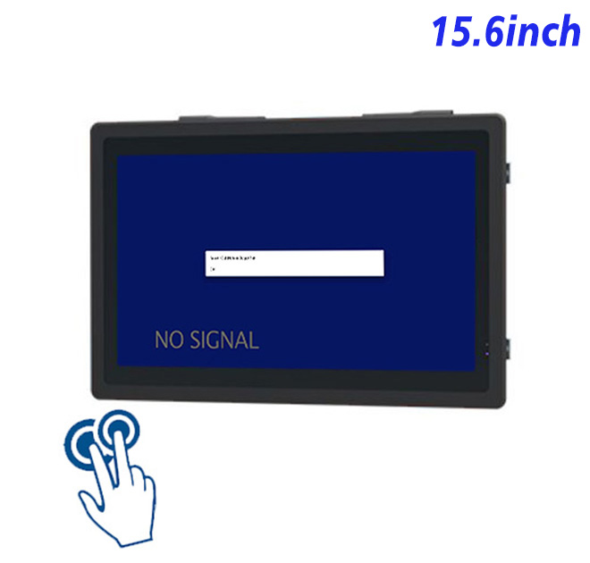 15.6 inch Flush mount PCAP touch lcd monitor