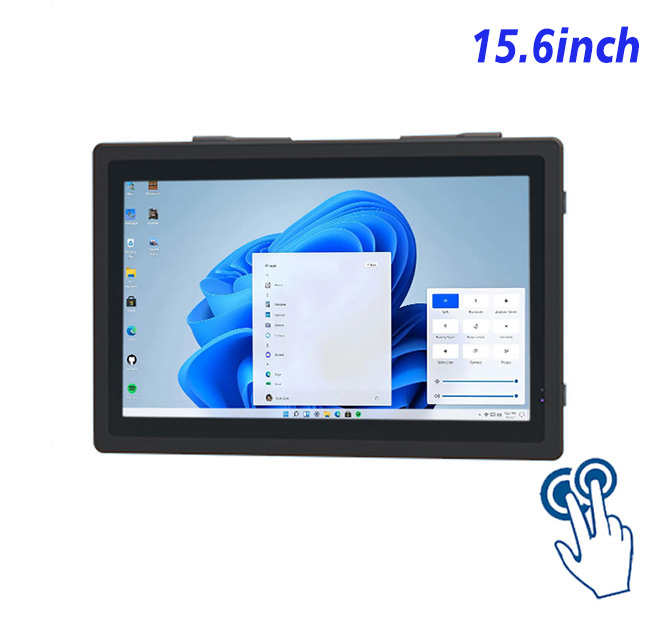 15.6 inch Flush mount industrial grade computer touch screen