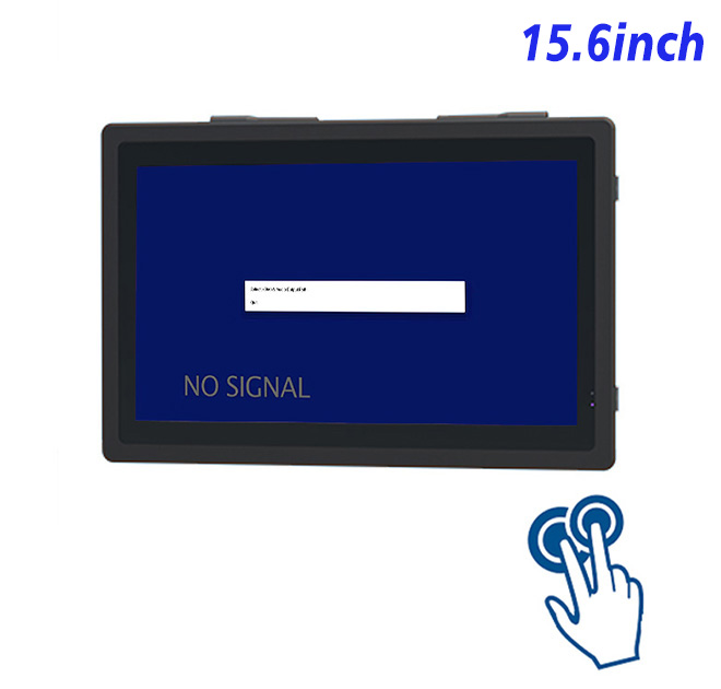 15.6 inch industrial grade Embedded PCAP Touch lcd monitor factory