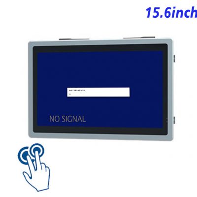 15.6 inch open frame industrial grade PCAP touch lcd monitor