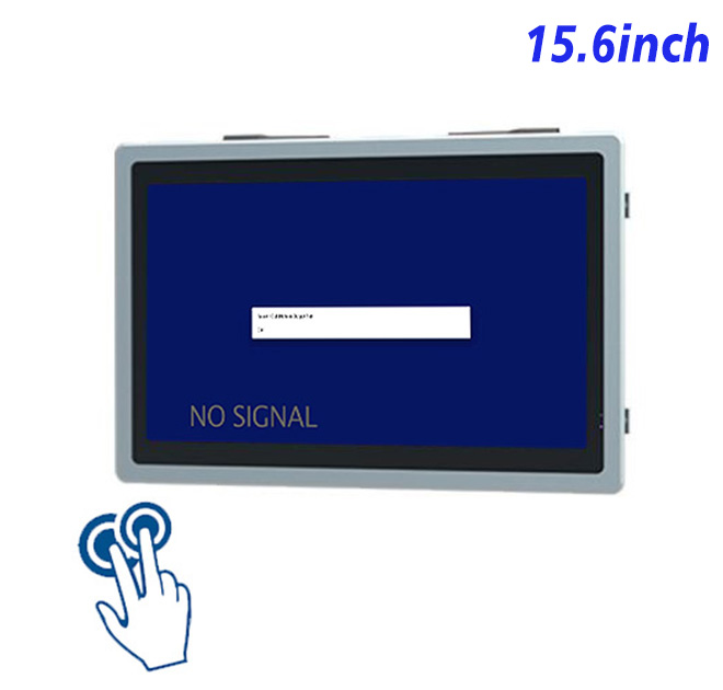 15.6 inch open frame industrial grade PCAP touch lcd monitor