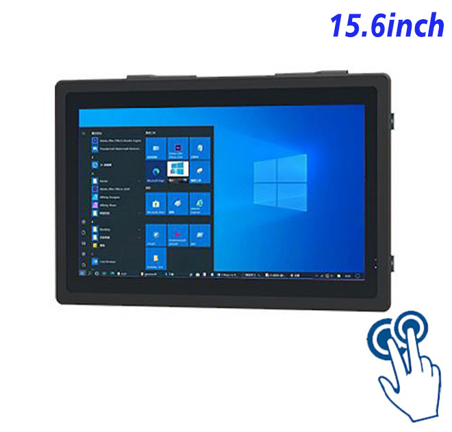 15.6 inch open frame industrial grade computer touch screen