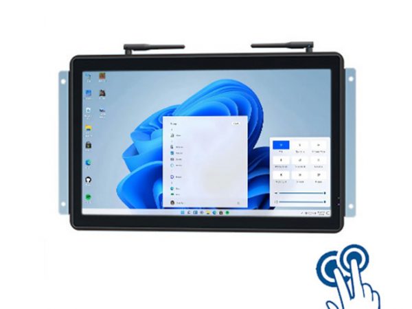 15.6 inch open frame industrial grade computer touch screen