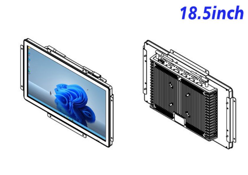 18.5 inch Embedded computer screen