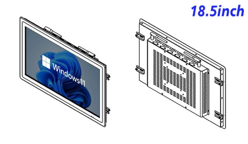 18.5 inch open frame computer screen