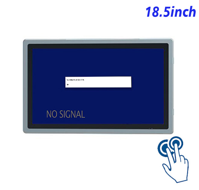 18.5 inch open frame industrial grade PCAP touch lcd monitor