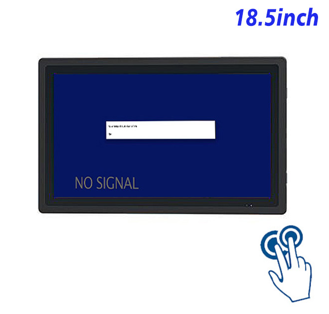 18.5 inch open frame industrial grade PCAP touch lcd monitor