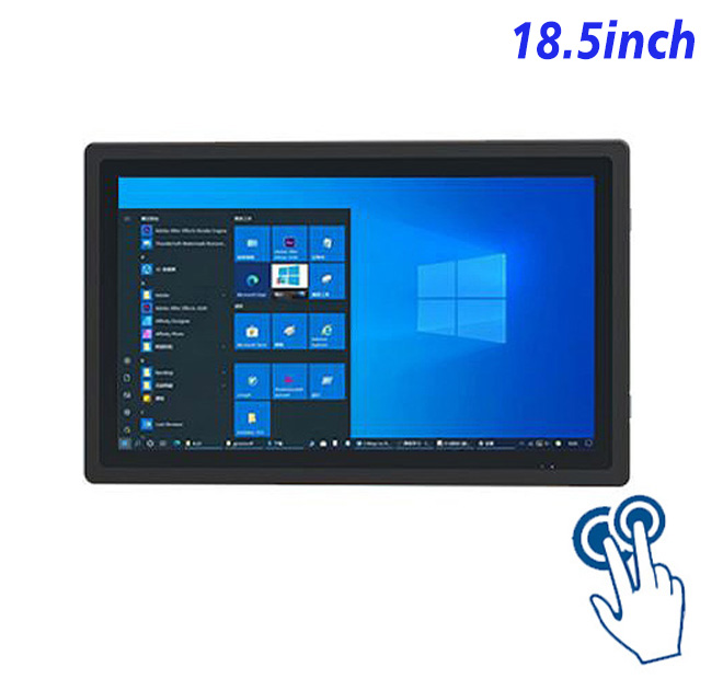 18.5 inch open frame industrial grade computer touch screen