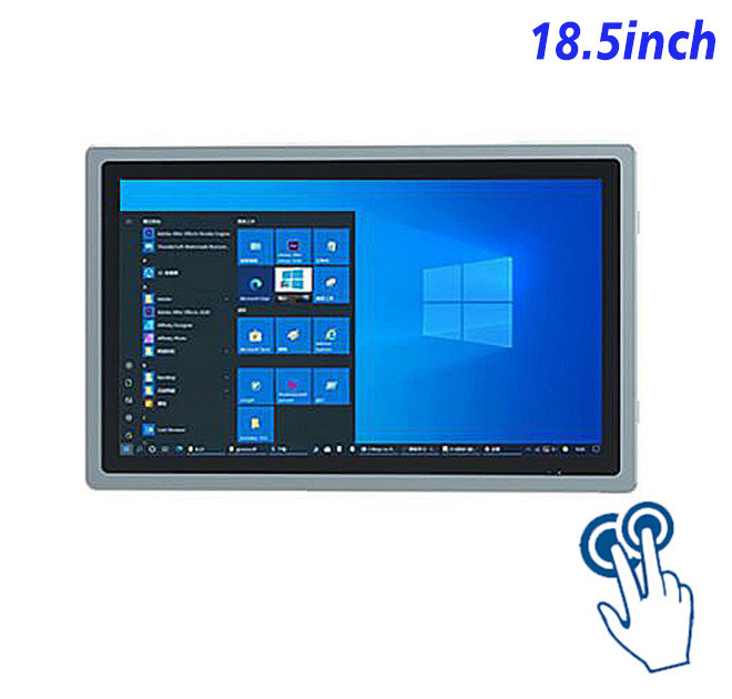 18.5 inch open frame industrial grade computer touch screen