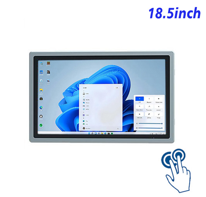 18.5 inch open frame industrial grade computer touch screen