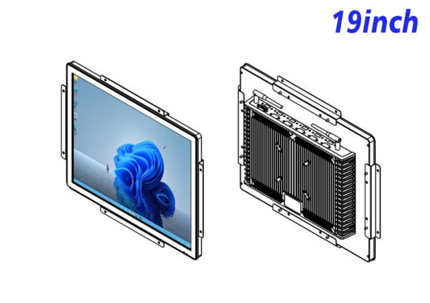 19 inch Flush mount computer screen