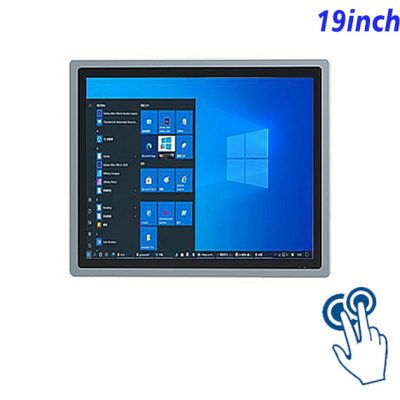 19 inch open frame industrial grade computer touch screen