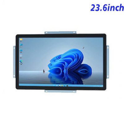 23.6 inch Flush mount industrial grade computer screen