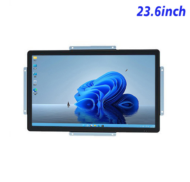 23.6 inch Flush mount industrial grade computer screen